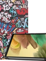 LUQ LUQ Samsung Galaxy Tab A7 Lite Hoesje - Graffity
