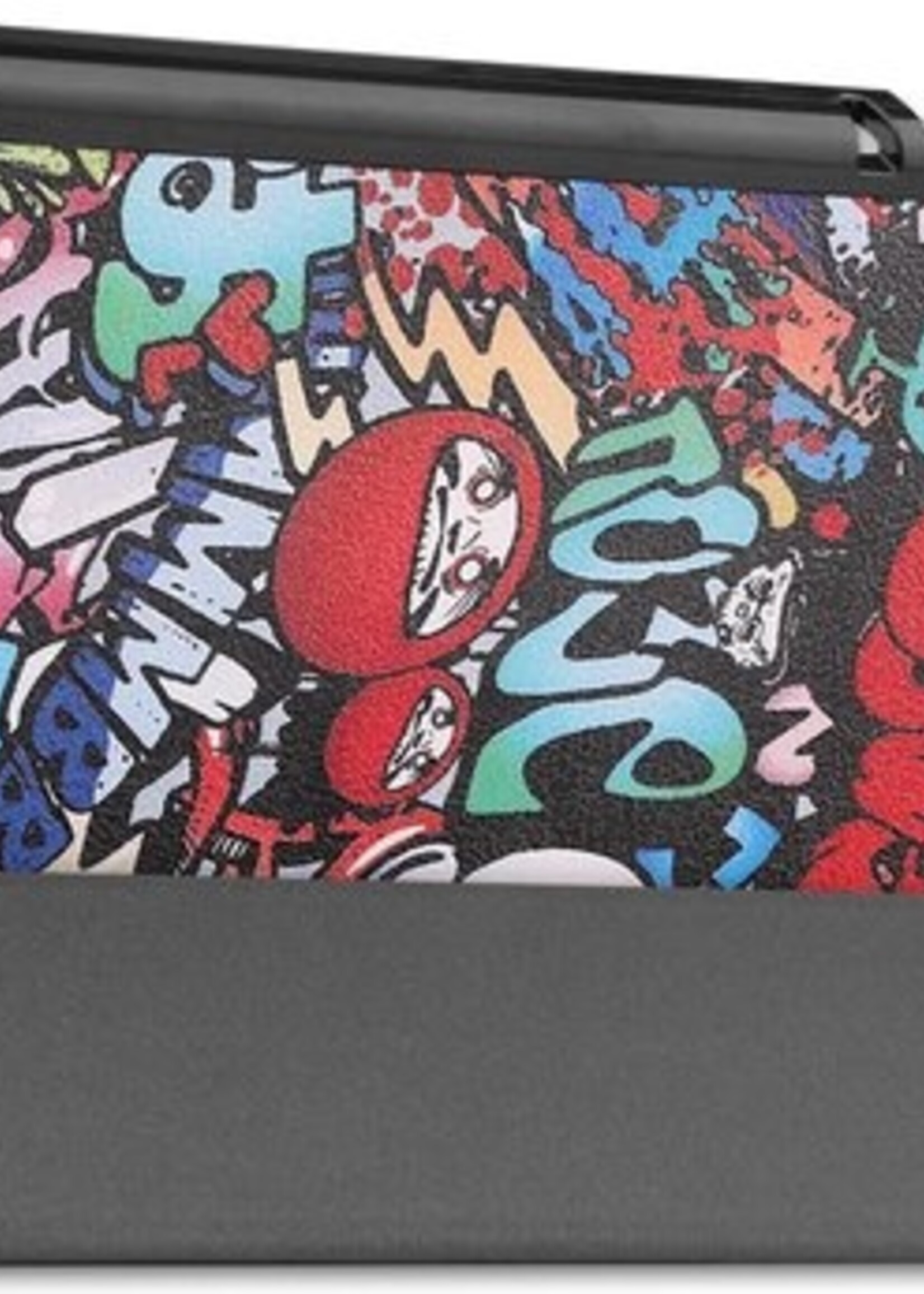 LUQ Hoes Geschikt voor Samsung Galaxy Tab A7 Lite Hoes Luxe Hoesje Book Case - Hoesje Geschikt voor Samsung Tab A7 Lite Hoes Cover - Graffity