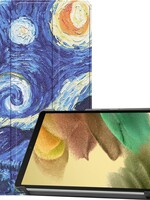 LUQ LUQ Samsung Galaxy Tab A7 Lite Hoesje - Sterrenhemel