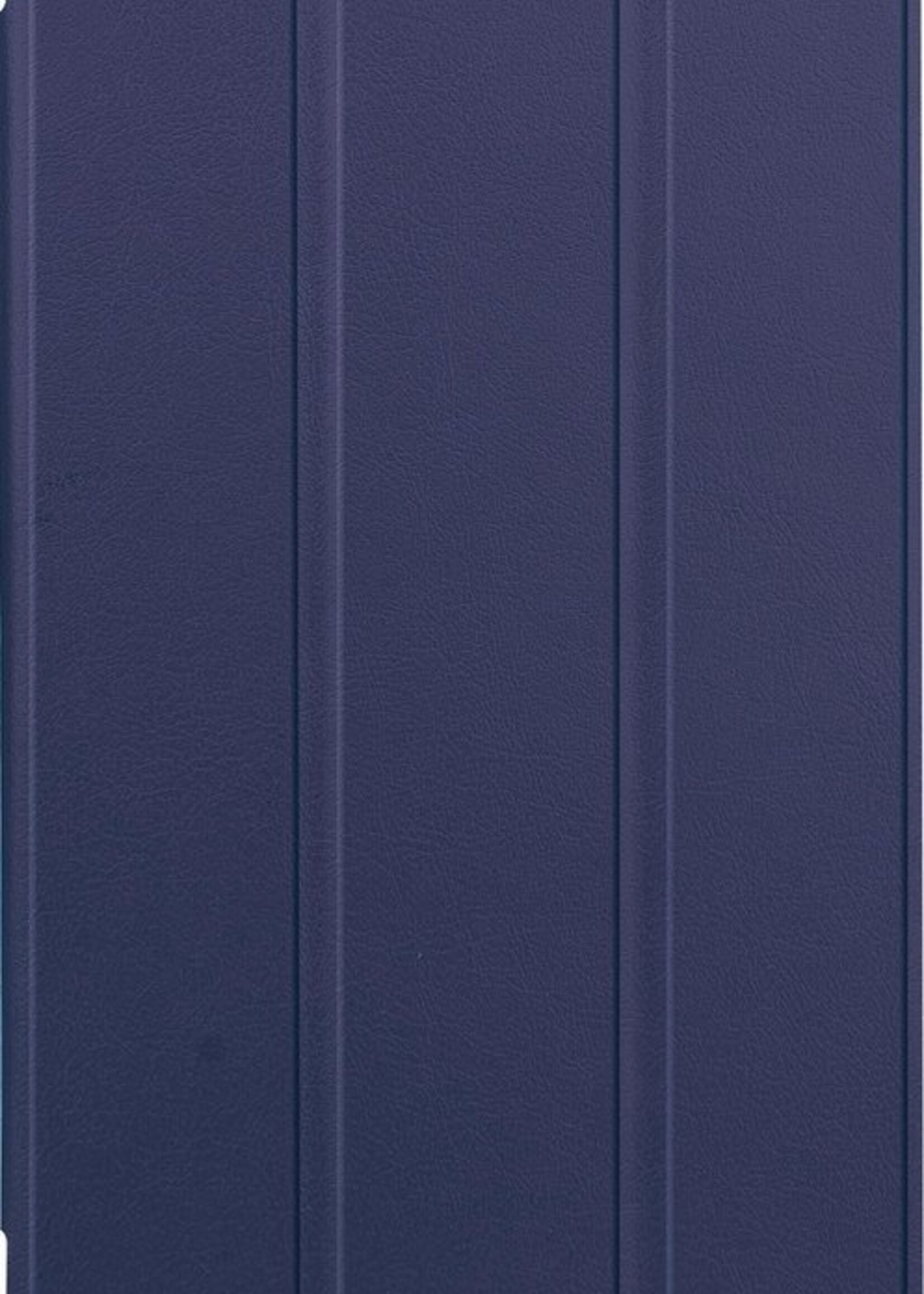 LUQ Hoes Geschikt voor Samsung Galaxy Tab A7 Lite Hoes Luxe Hoesje Book Case Met Screenprotector - Hoesje Geschikt voor Samsung Tab A7 Lite Hoes Cover - Donkerblauw