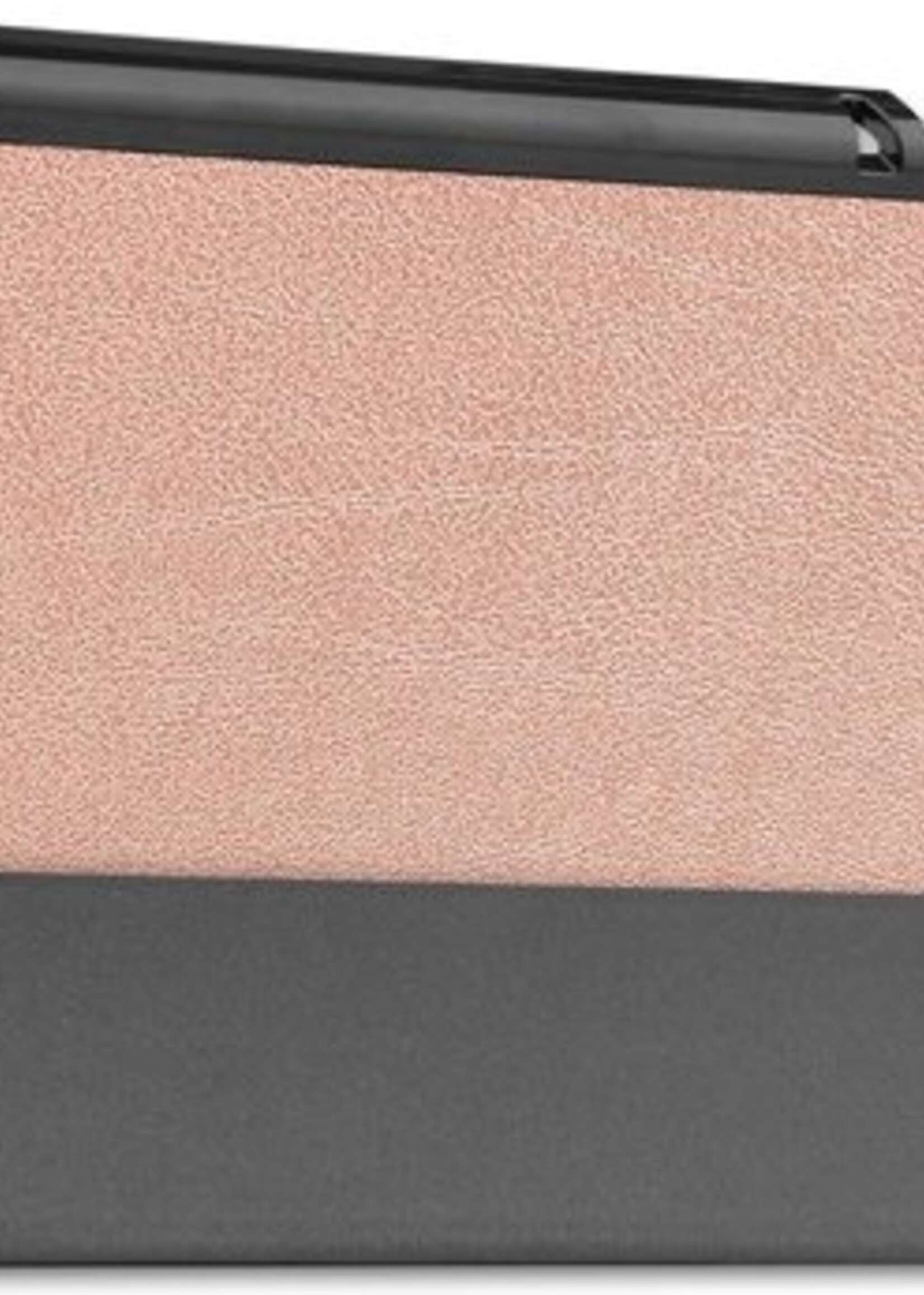 LUQ Hoes Geschikt voor Samsung Galaxy Tab A7 Lite Hoes Luxe Hoesje Book Case Met Screenprotector - Hoesje Geschikt voor Samsung Tab A7 Lite Hoes Cover - Rosé goud