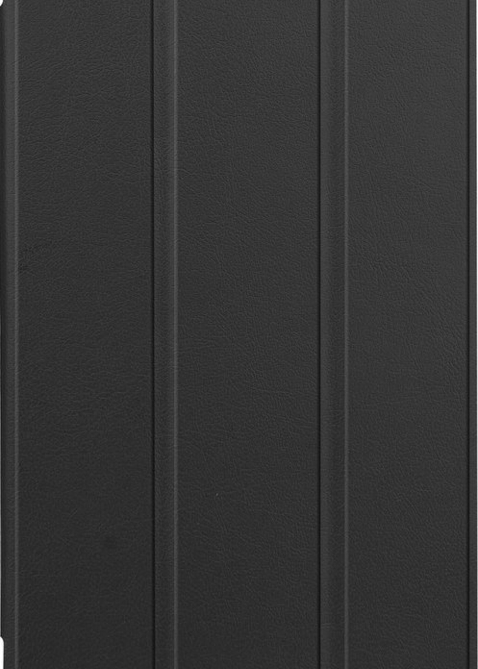 LUQ Hoes Geschikt voor Samsung Galaxy Tab A7 Lite Hoes Luxe Hoesje Book Case Met Screenprotector - Hoesje Geschikt voor Samsung Tab A7 Lite Hoes Cover - Zwart