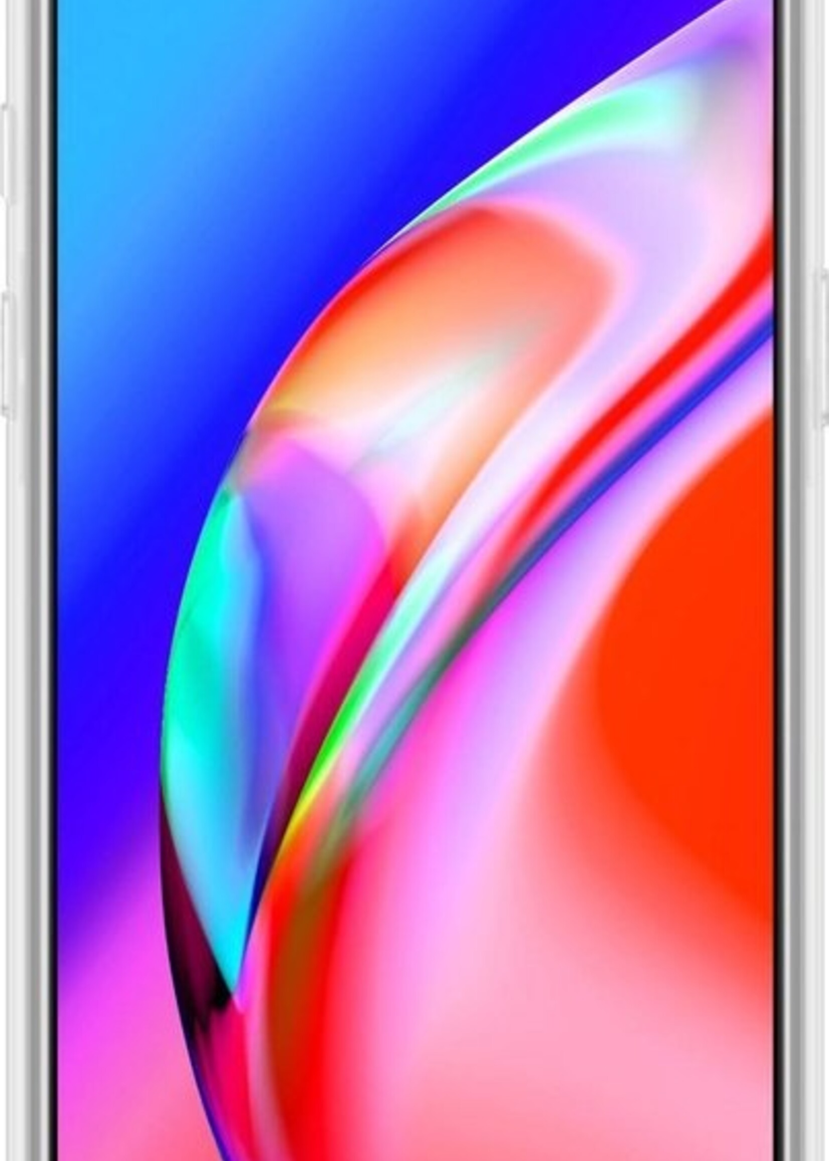 LUQ Hoesje Geschikt voor OPPO A74 4G Hoesje Siliconen Case - Hoes Geschikt voor OPPO A74 4G Hoes Siliconen - Transparant