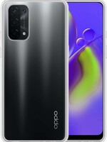 LUQ LUQ Oppo A74 5G hoesje siliconen - Transparant