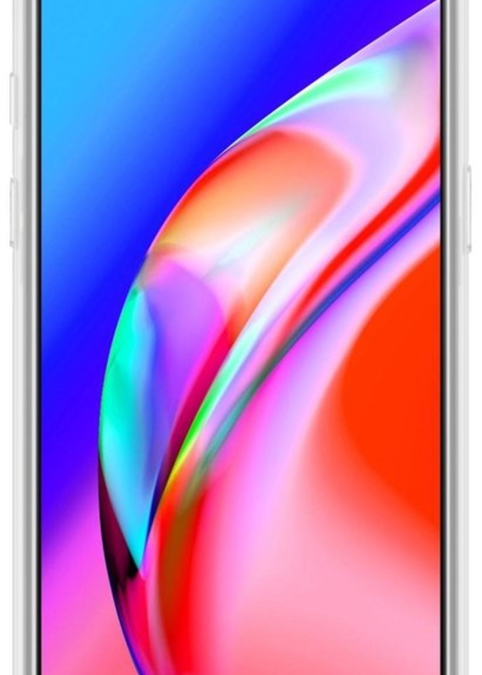 LUQ Hoesje Geschikt voor OPPO A94 Hoesje Shockproof Case Siliconen - Hoes Geschikt voor OPPO A94 Hoes Cover Siliconen - Transparant