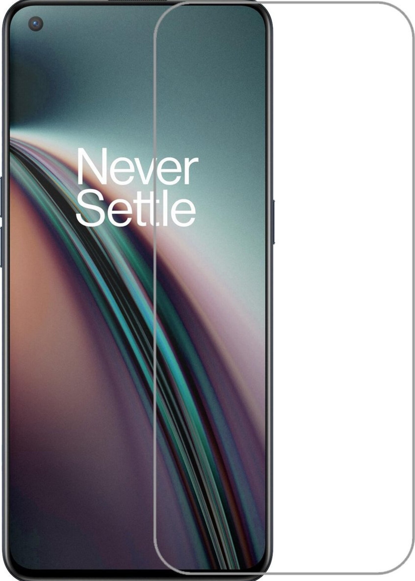 LUQ Screenprotector Geschikt voor OnePlus Nord CE Screenprotector Beschermglas Gehard Glas - Screenprotector Geschikt voor OnePlus Nord CE Screenprotector Glas