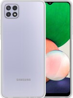 LUQ LUQ Samsung Galaxy A22 5G hoesje siliconen - Transparant