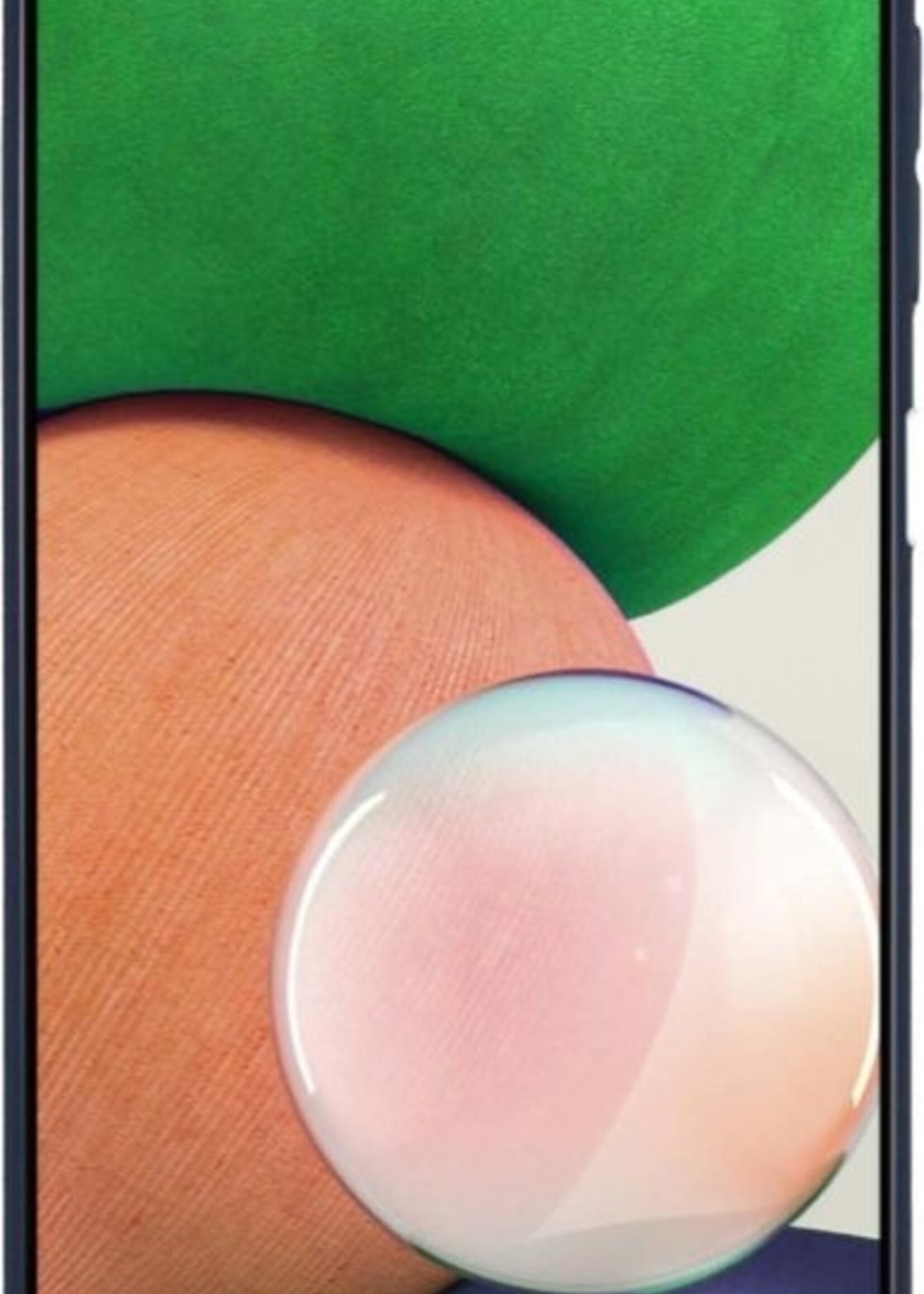 LUQ Hoesje Geschikt voor Samsung A22 5G Hoesje Siliconen Case - Hoes Geschikt voor Samsung Galaxy A22 5G Hoes Siliconen - Donkerblauw