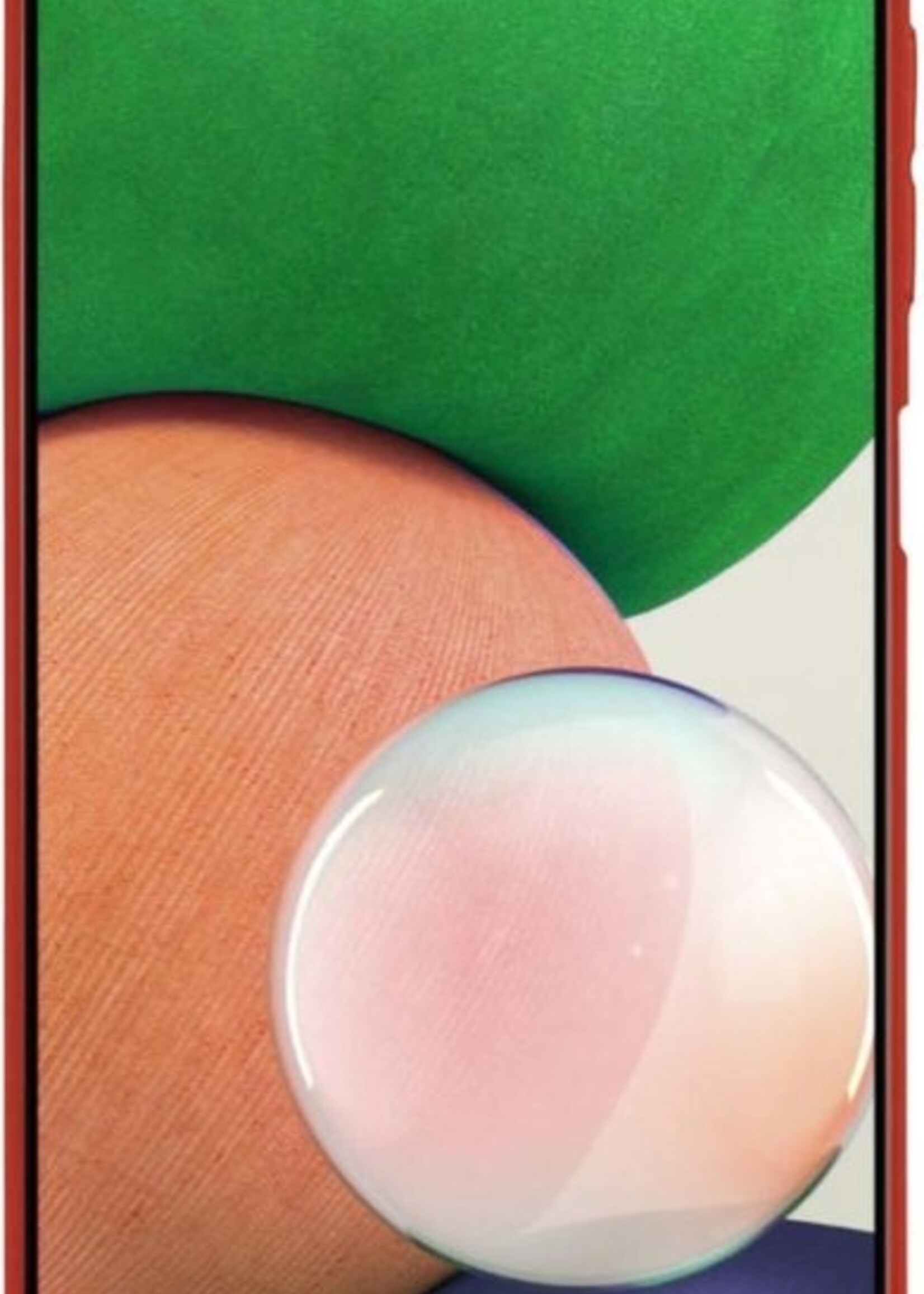 LUQ Hoesje Geschikt voor Samsung A22 5G Hoesje Siliconen Case - Hoes Geschikt voor Samsung Galaxy A22 5G Hoes Siliconen - Rood - 2 Stuks