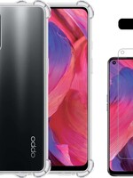 LUQ LUQ Oppo A54 5G hoesje shock proof + screenprotector
