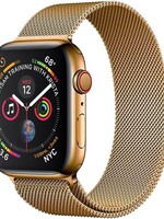 LUQ LUQ Apple Watch Bandje Milanees (38/40 mm) - Goud