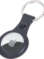 LUQ LUQ AirTag Hoesje Leer - Zwart