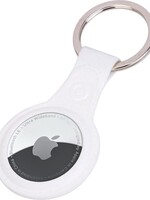 LUQ LUQ AirTag Hoesje Leer - Wit