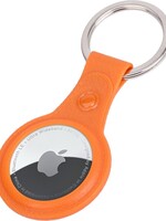 LUQ LUQ AirTag Hoesje Leer - Oranje