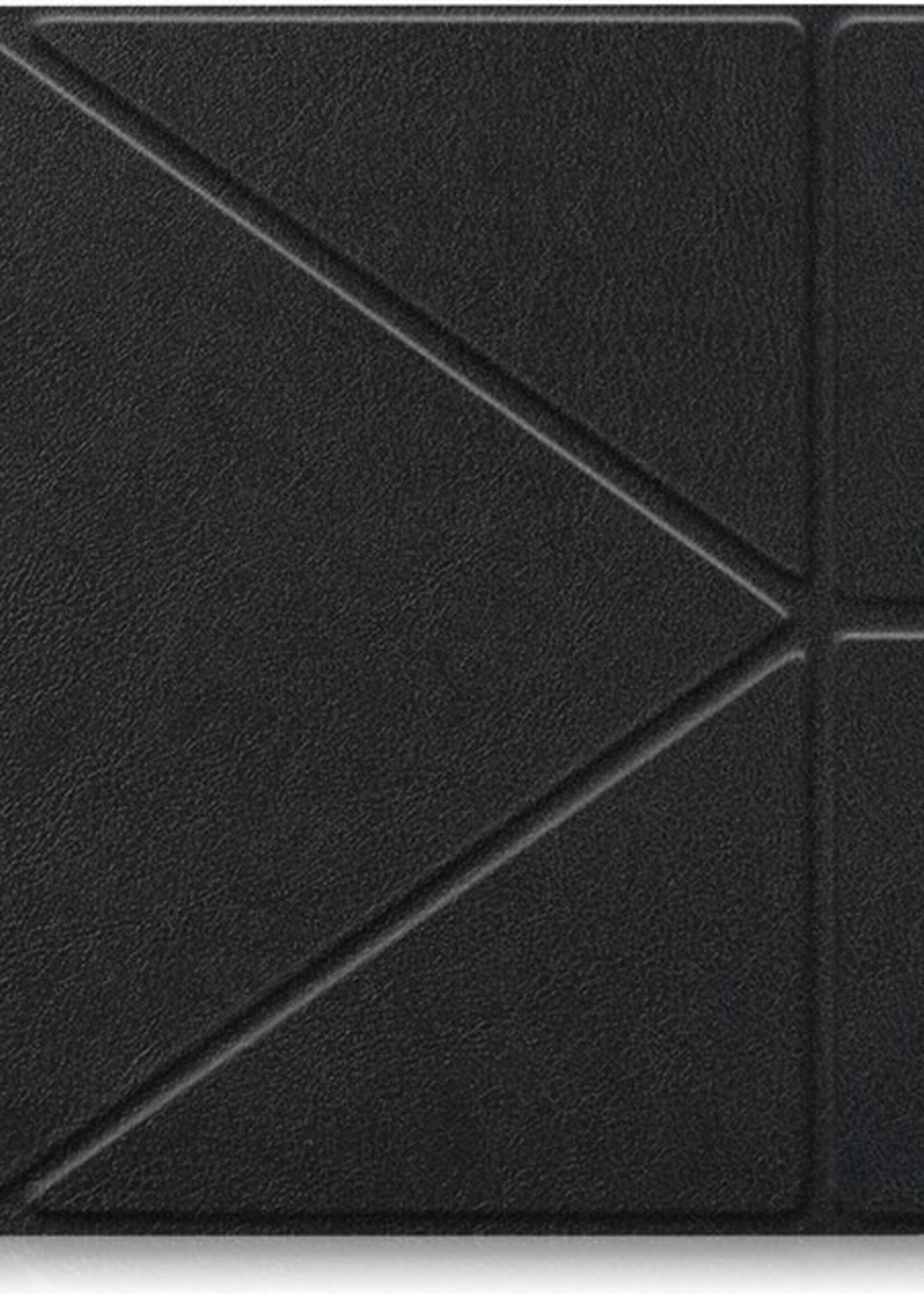 LUQ Hoesje Geschikt voor Kobo Libra H2O Hoes Bescherm Hoesje Case Luxe Sleep Cover - Zwart