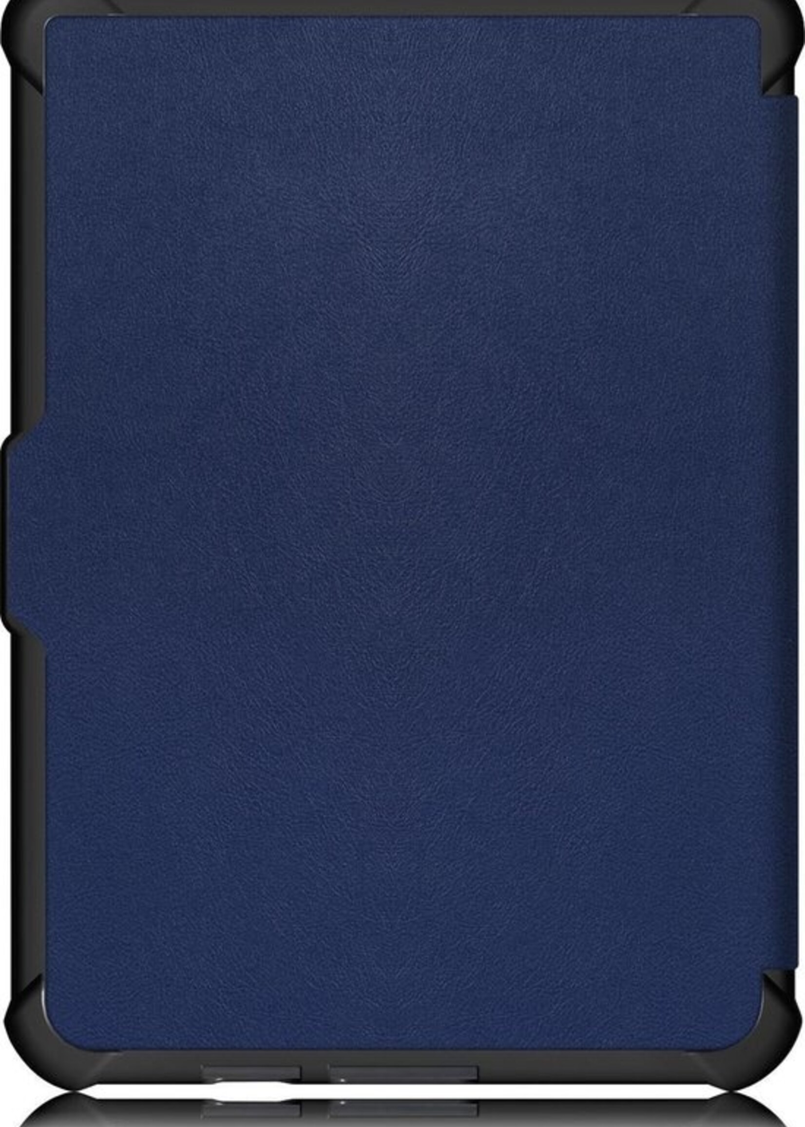 LUQ Hoesje Geschikt voor Kobo Clara HD Hoes Bescherm Hoesje Case Luxe Sleep Cover - Donkerblauw
