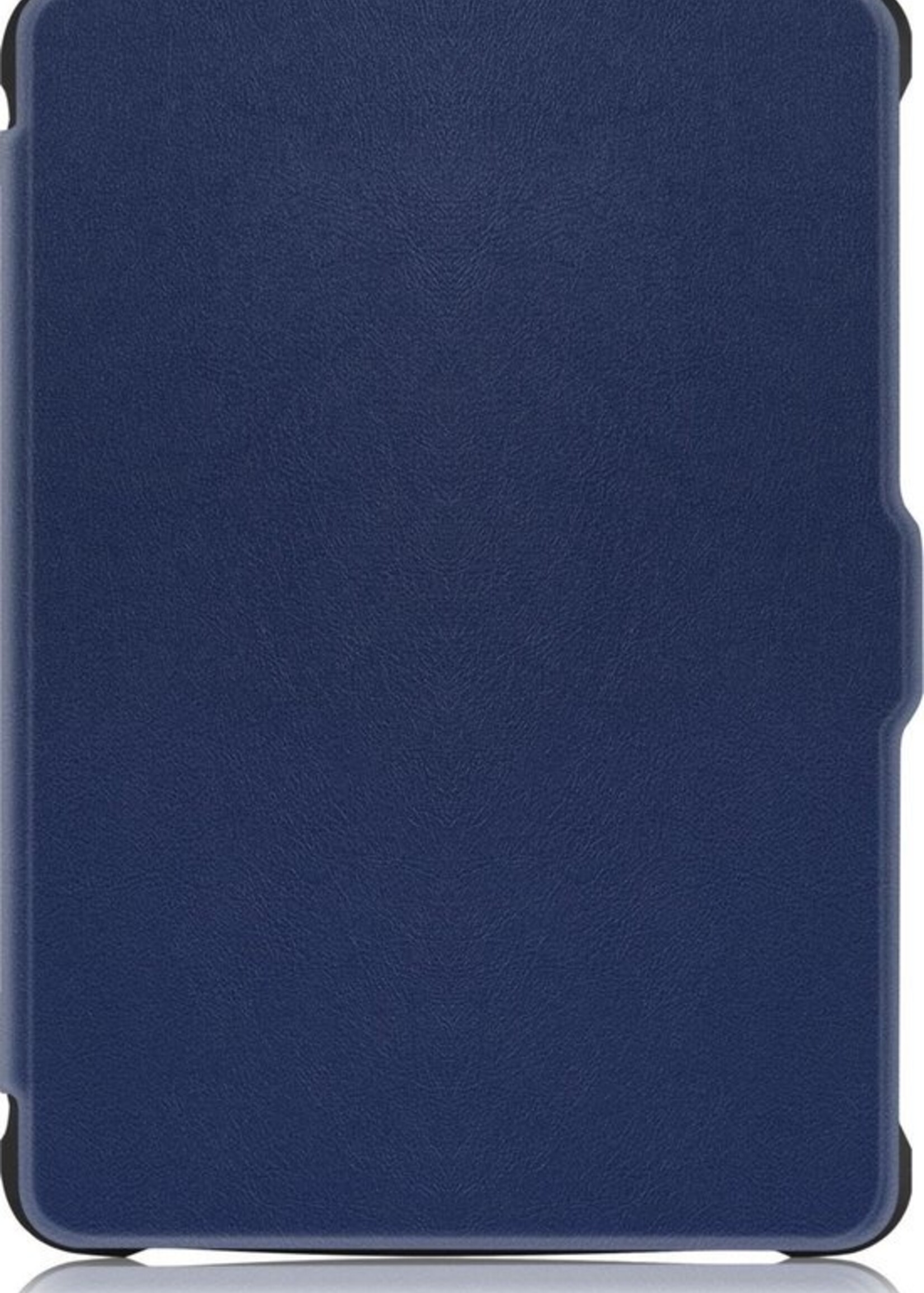 LUQ Hoesje Geschikt voor Kobo Clara HD Hoes Bescherm Hoesje Case Luxe Sleep Cover - Donkerblauw