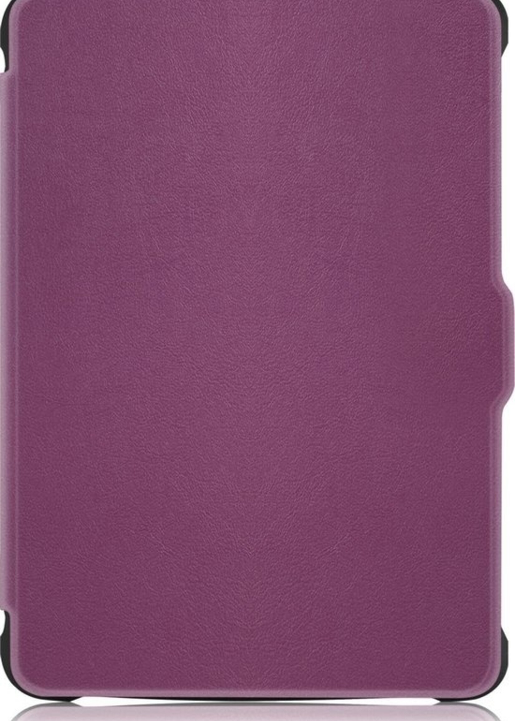 LUQ Hoesje Geschikt voor Kobo Clara HD Hoes Bescherm Hoesje Case Luxe Sleep Cover - Paars