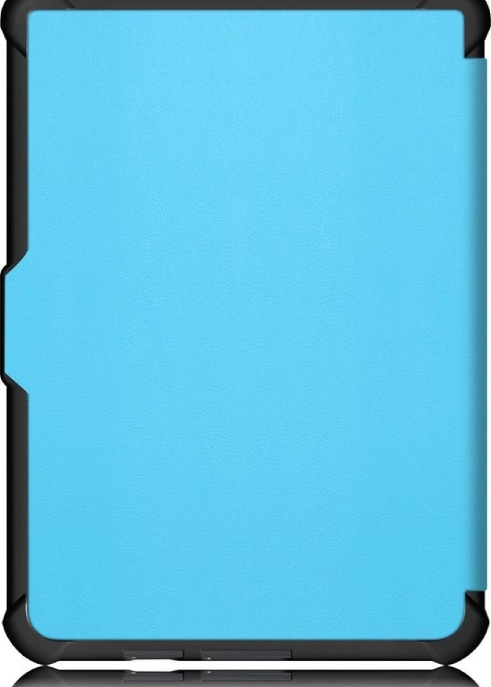 LUQ Hoesje Geschikt voor Kobo Clara HD Hoes Bescherm Hoesje Case Luxe Sleep Cover - Lichtblauw