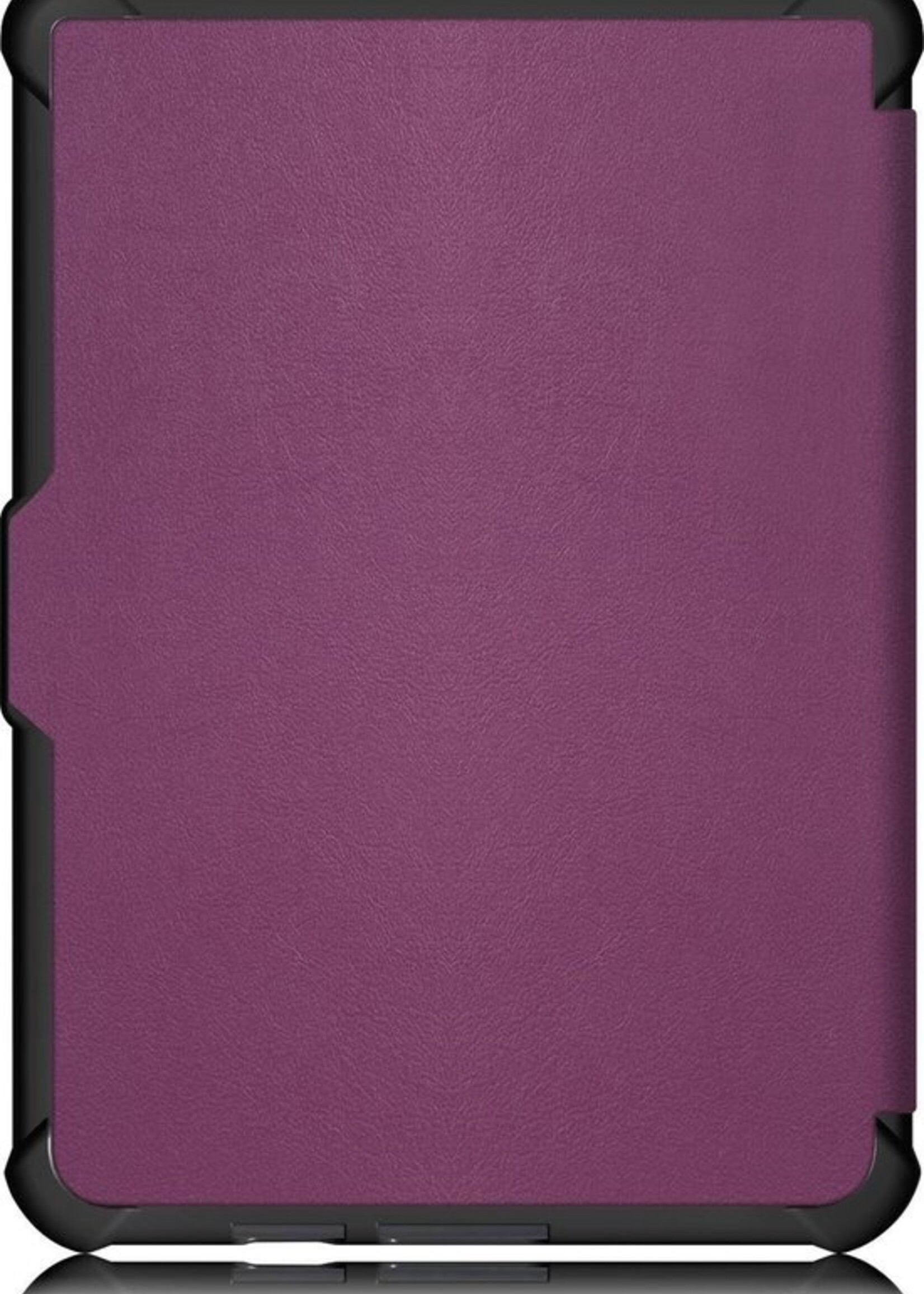 LUQ Hoesje Geschikt voor Kobo Clara HD Hoes Bescherm Hoesje Case Luxe Sleep Cover - Paars