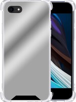 LUQ LUQ iPhone 7 Spiegel hoesje - Zilver
