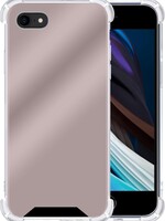 LUQ LUQ iPhone 8 Spiegel hoesje - Rose Goud