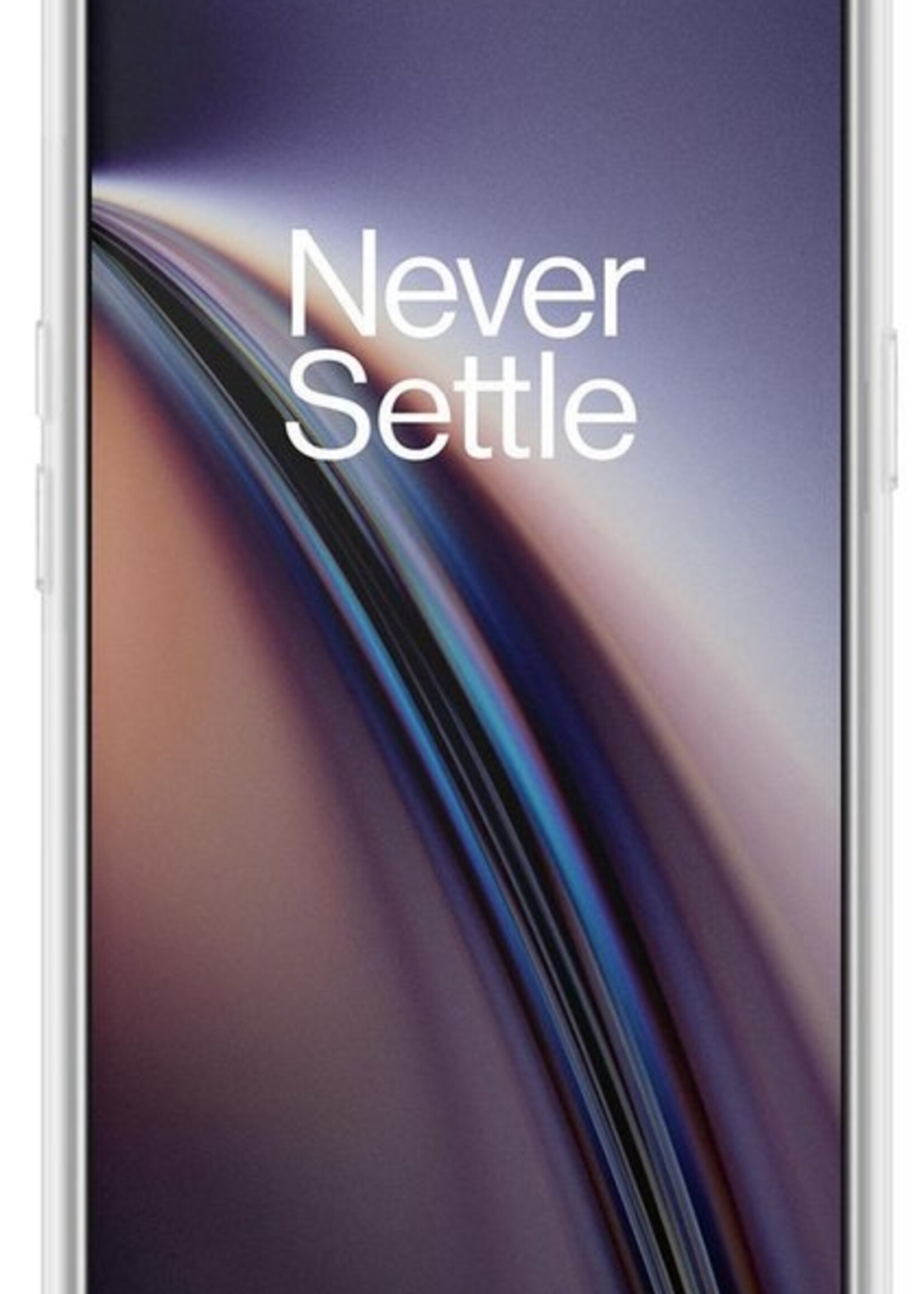 LUQ Hoesje Geschikt voor OnePlus Nord CE Hoesje Shockproof Case Siliconen - Hoes Geschikt voor OnePlus Nord CE Hoes Cover Siliconen - Transparant