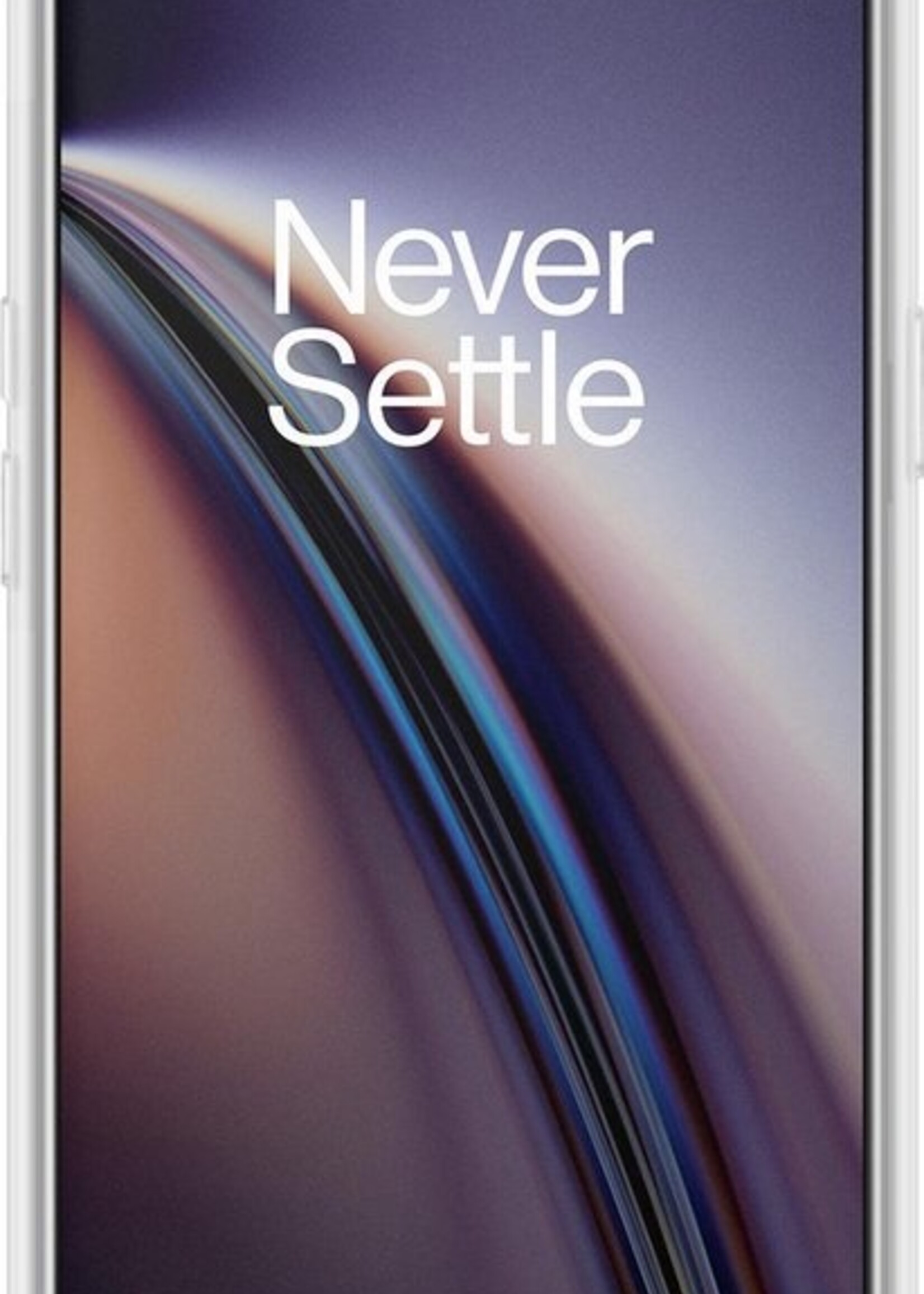 LUQ Hoesje Geschikt voor OnePlus Nord CE Hoesje Siliconen Case - Hoes Geschikt voor OnePlus Nord CE Hoes Siliconen - Transparant - 2 Stuks