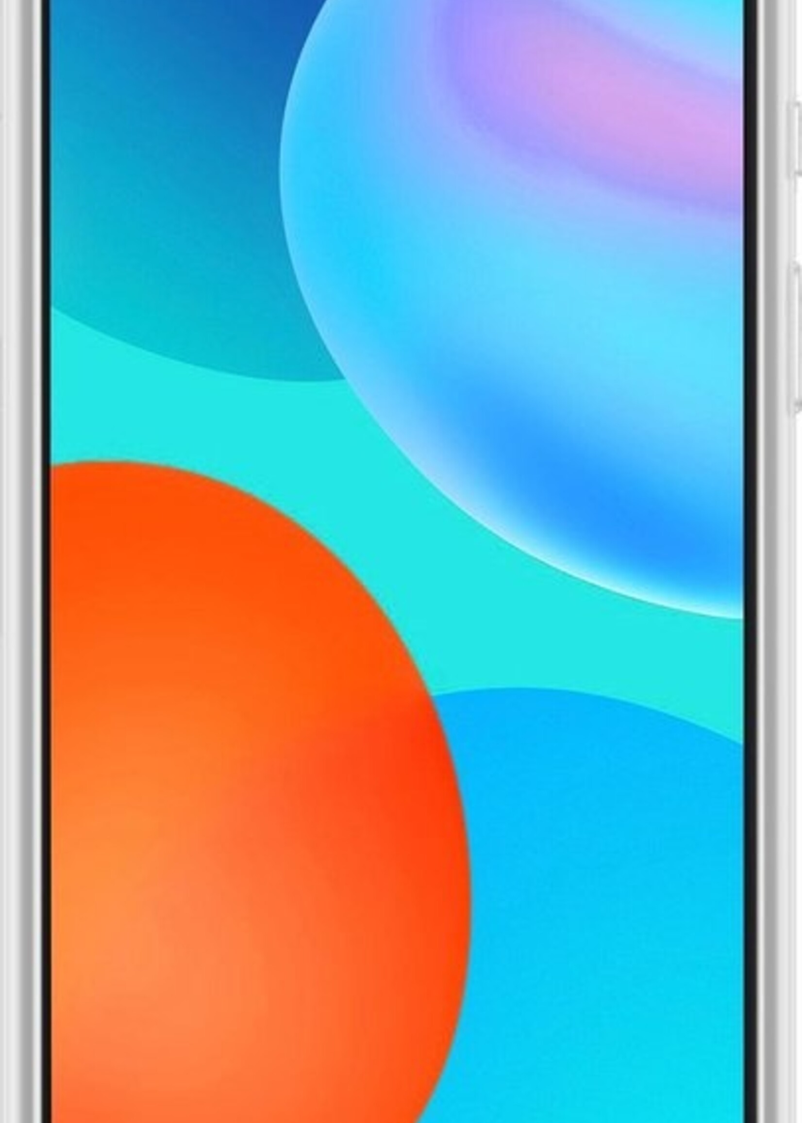 LUQ Hoesje Geschikt voor Huawei P smart 2021 Hoesje Siliconen Case - Hoes Geschikt voor Huawei P smart 2021 Hoes Siliconen - Transparant