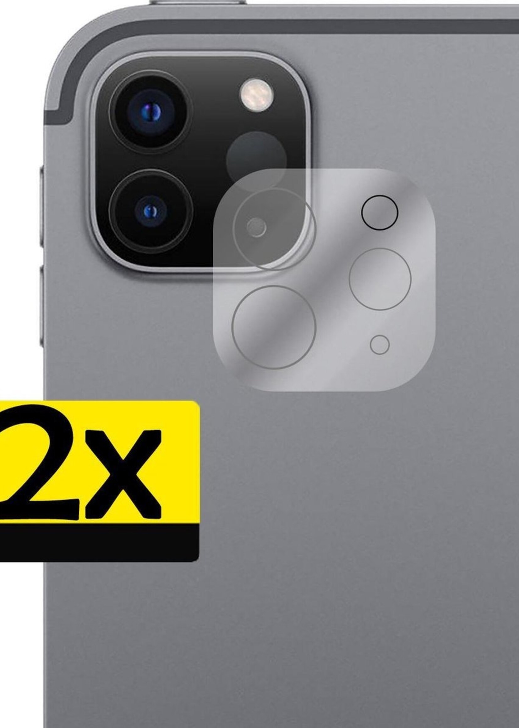 LUQ Screenprotector Geschikt voor iPad Pro 2020 (12,9 inch) Camera Screenprotector Tempered Glass - Screenprotector Geschikt voor iPad Pro 12,9 inch (2020) Screenprotector Camera Screenprotector - 2 Stuks