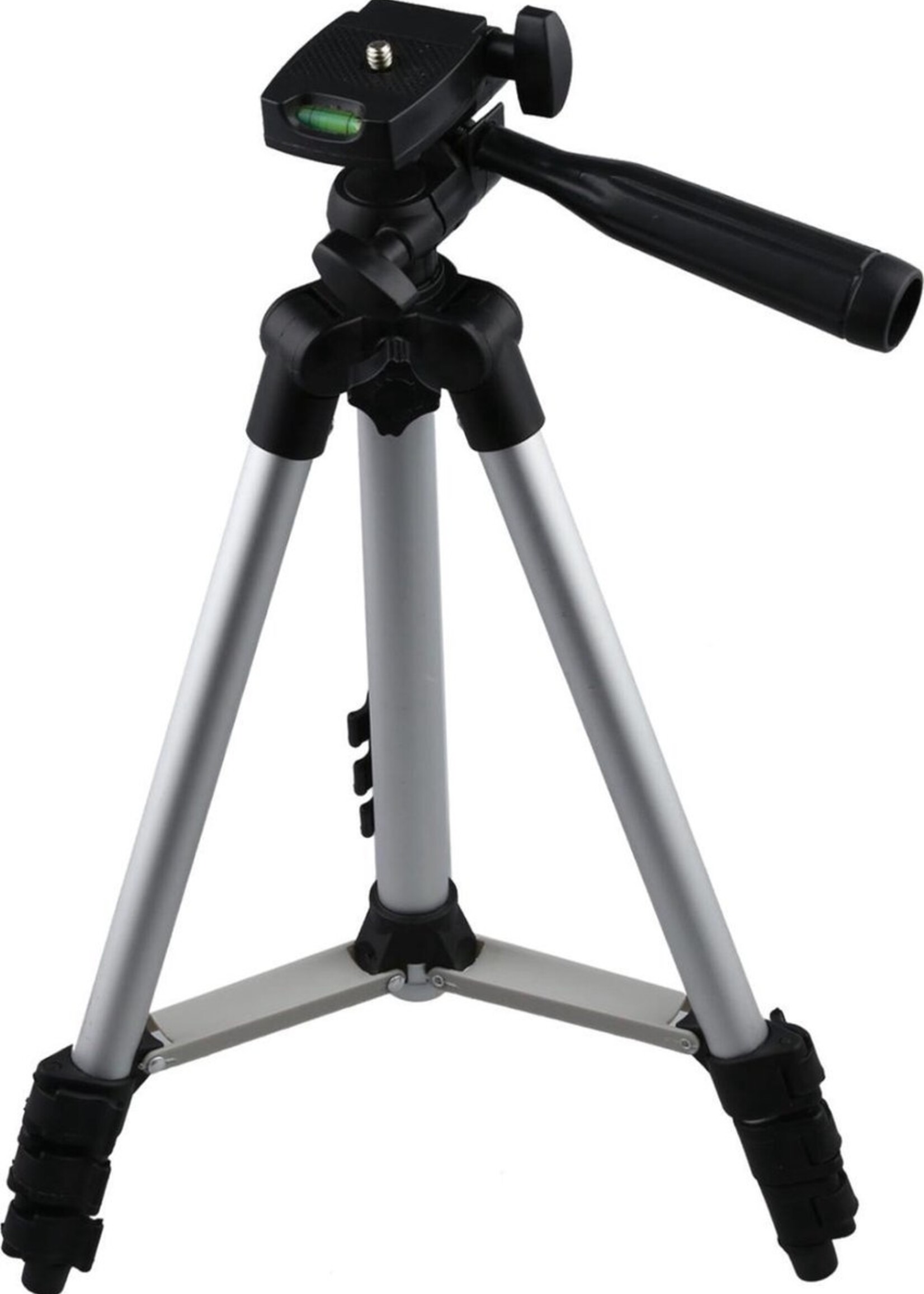 LUQ Statief Smartphone Tripod Camera Met Waterpas - Statief Telefoon Camera Tripod Smartphone Verstelbaar