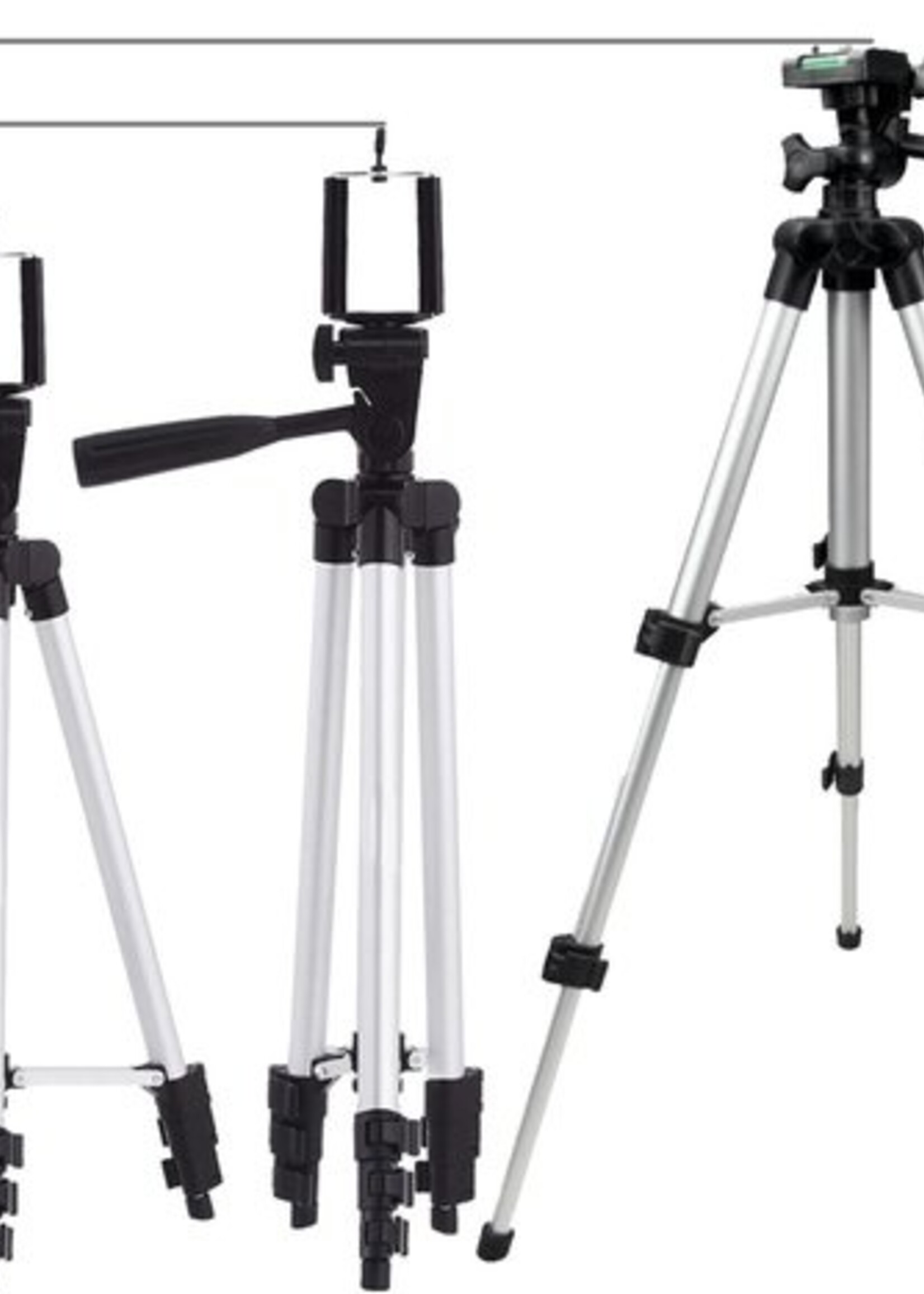 LUQ Statief Smartphone Tripod Camera Met Waterpas - Statief Telefoon Camera Tripod Smartphone Verstelbaar