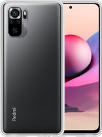LUQ LUQ Xiaomi Note 10s hoesje siliconen - Transparant