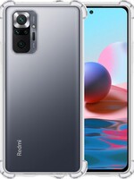 LUQ LUQ Xiaomi Note 10 Pro hoesje shock proof - Transparant