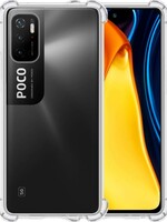 LUQ LUQ Xiaomi Poco M3 Pro hoesje shock proof - Transparant