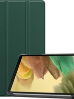 LUQ LUQ Samsung Galaxy Tab A7 Lite Hoesje - Donkergroen