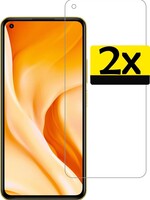 LUQ LUQ Xiaomi Mi 11 Lite Screenprotector - 2 PACK