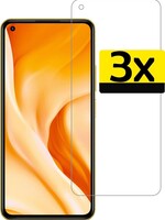 LUQ LUQ Xiaomi Mi 11 Lite Screenprotector - 3 PACK