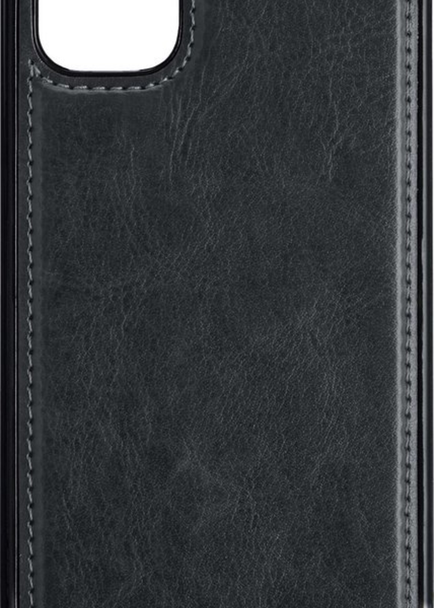 LUQ Hoesje Geschikt voor iPhone 12 Pro Hoesje Case Uitneembare Bookcase 2-in-1 Hoes Met 2x Screenprotector - Hoes Geschikt voor iPhone 12 Pro Hoes Wallet Case Met Pasjeshouder Hoesje - Zwart