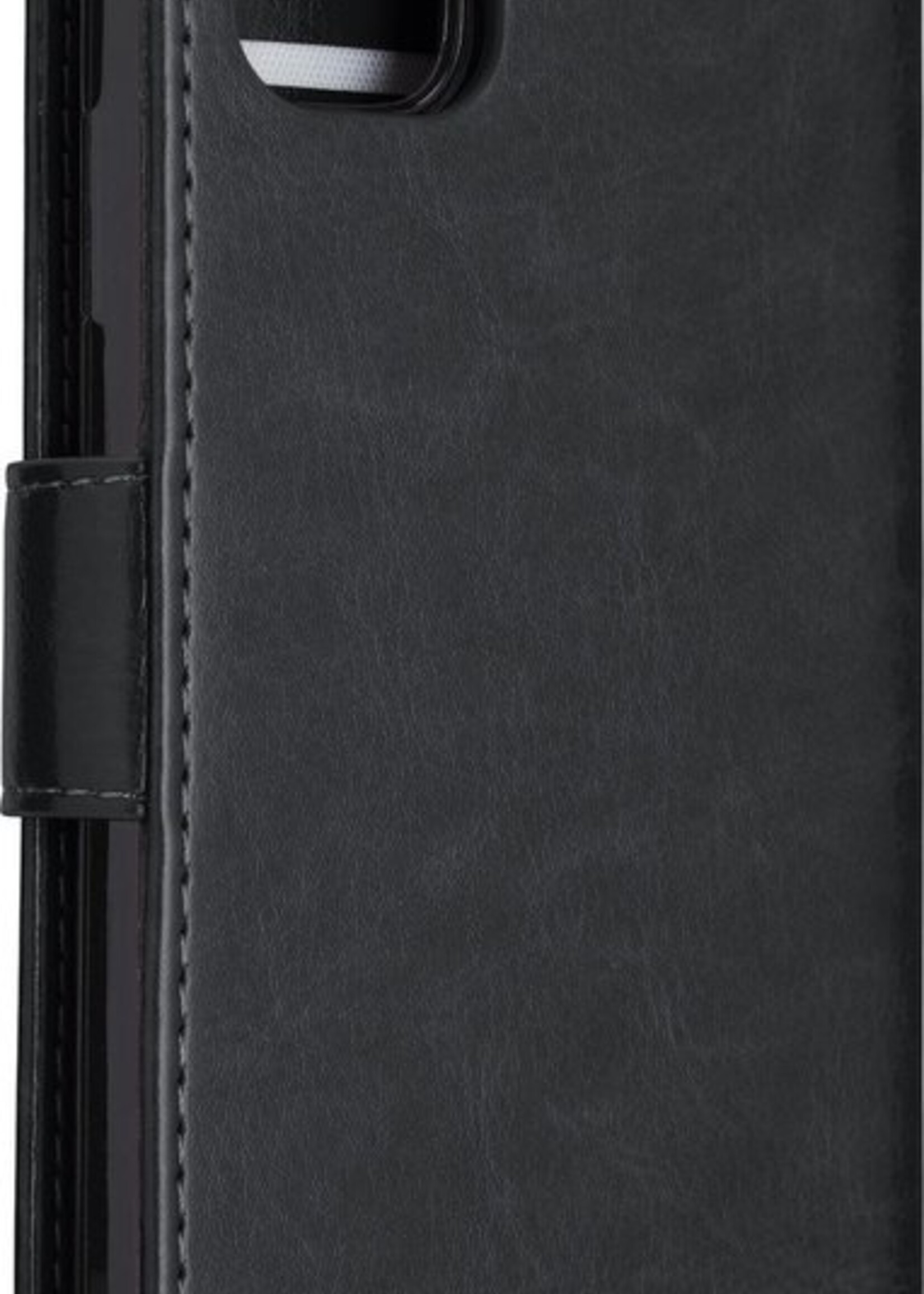 LUQ Hoesje Geschikt voor iPhone 12 Pro Hoesje Case Uitneembare Bookcase 2-in-1 Hoes Met 2x Screenprotector - Hoes Geschikt voor iPhone 12 Pro Hoes Wallet Case Met Pasjeshouder Hoesje - Zwart