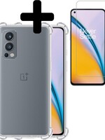LUQ LUQ OnePlus Nord 2 Hoesje Shockproof + Screenprotector