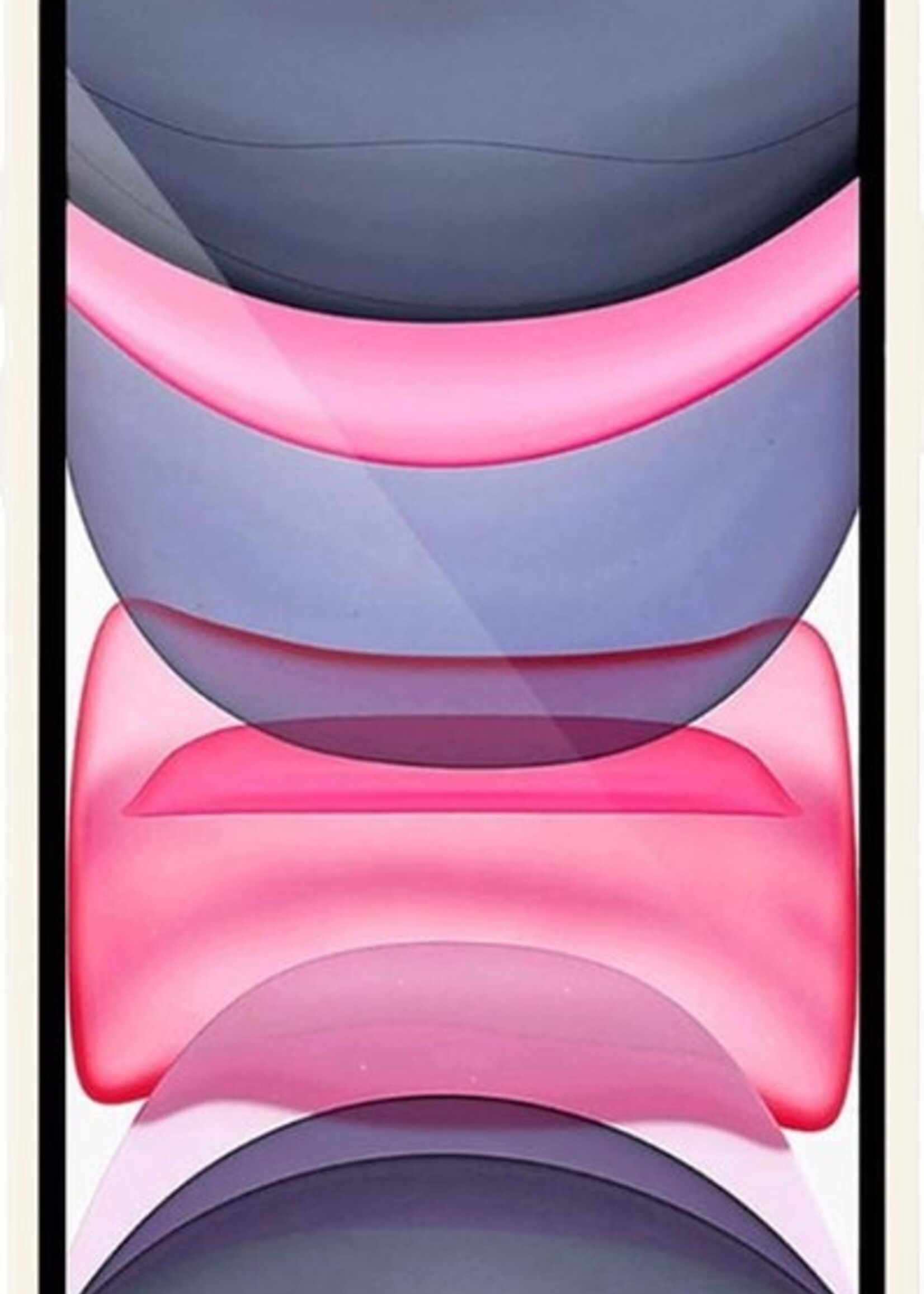 LUQ Hoesje Geschikt voor iPhone Xs Max Hoesje Siliconen Case Met 2x Screenprotector - Hoes Geschikt voor iPhone Xs Max Hoes Siliconen - Wit