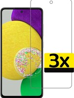 LUQ LUQ Samsung Galaxy A52s Screenprotector - 3 PACK