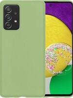 LUQ LUQ Samsung Galaxy A52s hoesje siliconen - Groen