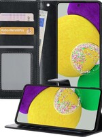 LUQ LUQ Samsung Galaxy A52s Hoesje Bookcase - Zwart