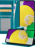 LUQ LUQ Samsung Galaxy A52s Hoesje Bookcase - Turquoise