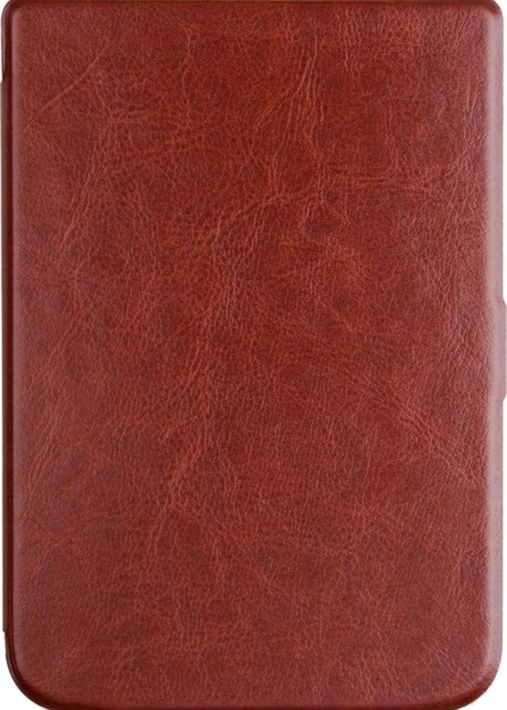 LUQ Hoesje Geschikt voor Pocketbook Touch HD 3 Hoes Bescherm Hoesje Case Luxe Sleep Cover - Bruin