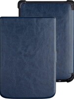 LUQ LUQ Pocketbook Touch HD 3 Hoesje - Donkerblauw