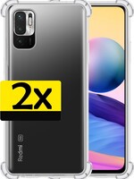 LUQ 2 PACK - LUQ Xiaomi Redmi Note 10 hoesje shock proof