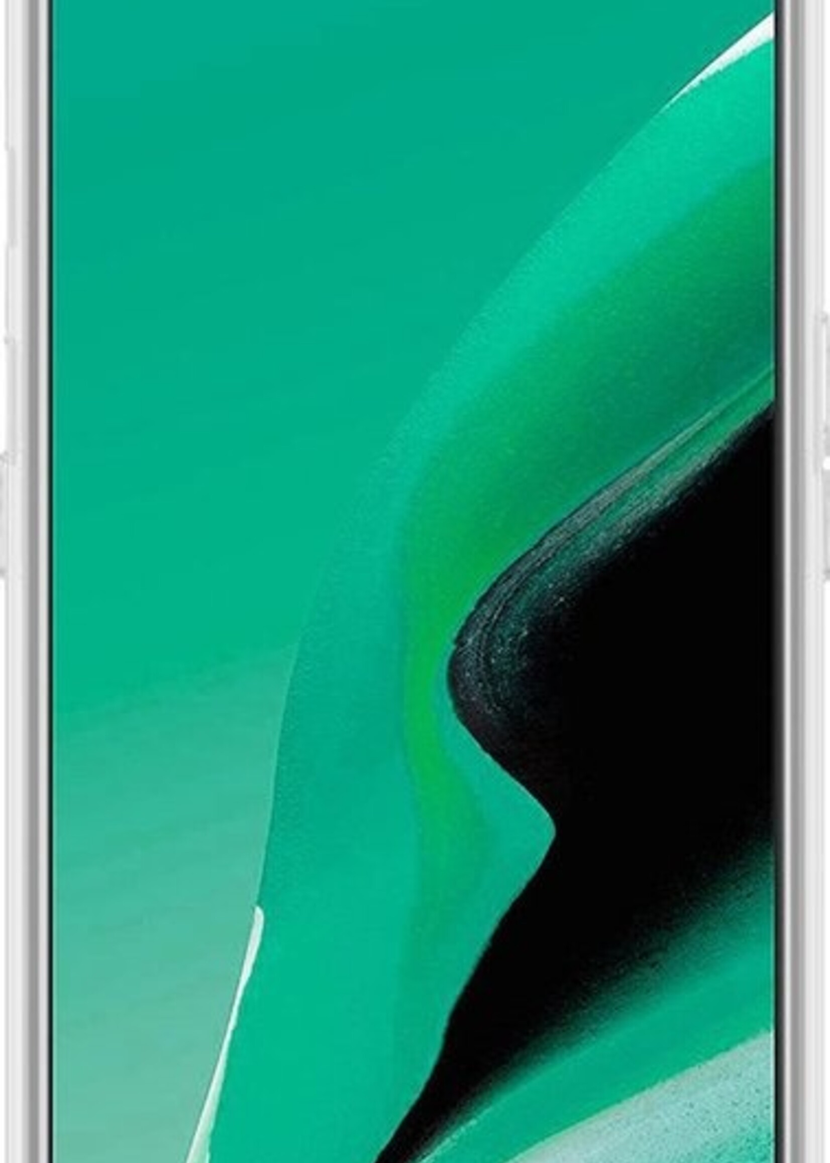 LUQ Hoesje Geschikt voor OPPO Reno 2Z Hoesje Siliconen Case Met Screenprotector - Hoes Geschikt voor OPPO Reno 2Z Hoes Siliconen - Transparant